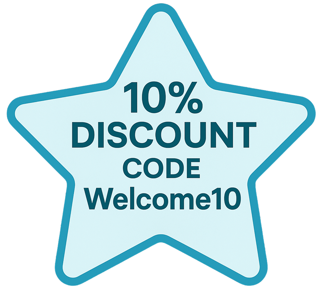 10% Discount Code Welcome10